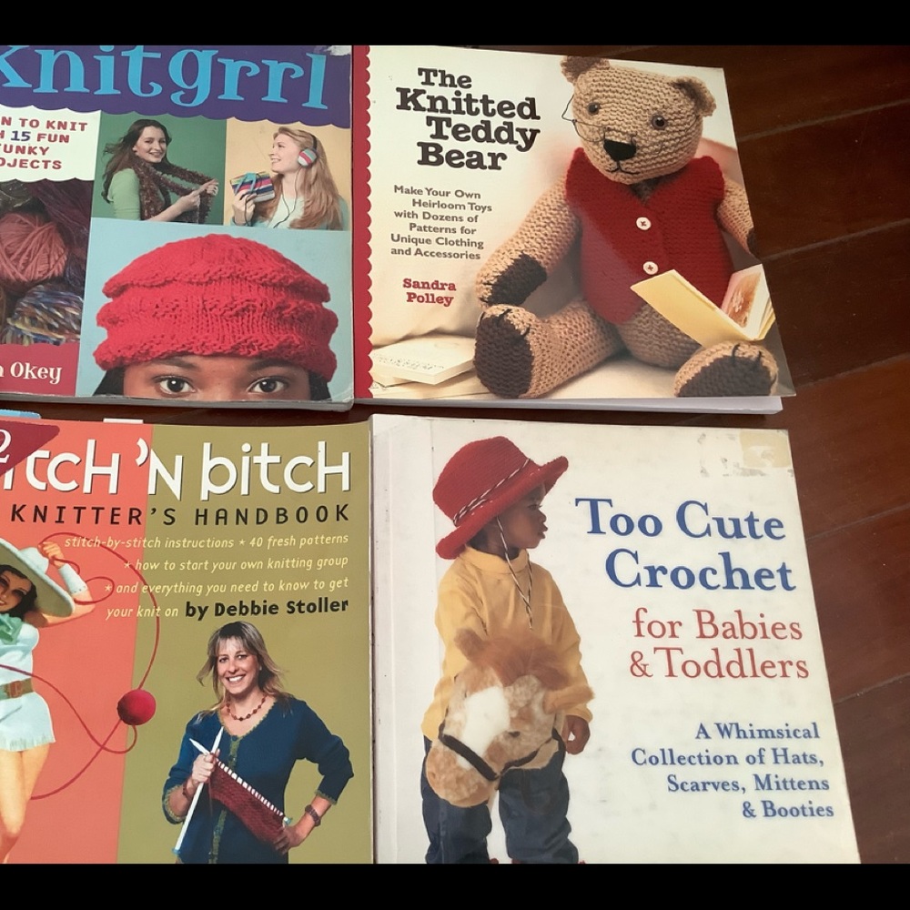 knitting books